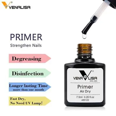 VENALISA Nail Prep Dehydrator & Acid-Free Primer For Acrylic And Gel Nail Polish • £3.89