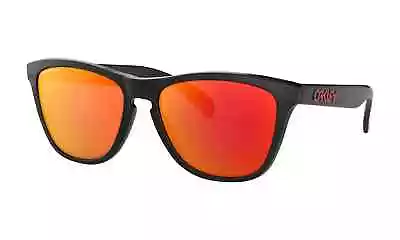 Oakley Sunglasses FROGSKINS Black Ink W/Prizm Ruby Iridium OO9013-C9 • $154