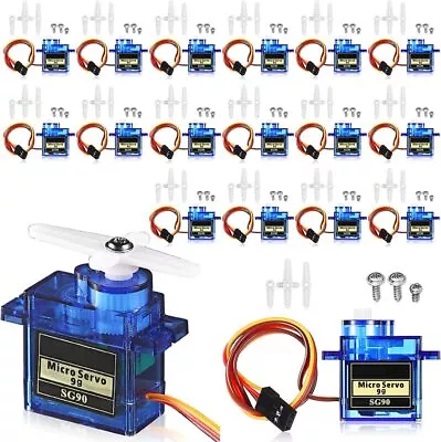 10-50pcs SG90 9g Micro Servo Analog Mini Servo Motor For RC Helicopter Airplane • $6.99