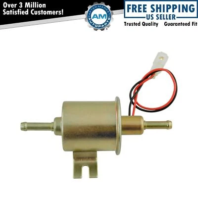 $13.37 • Buy Electric Fuel Pump Universal 3-6 PSI 20 GPH