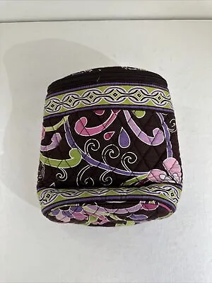 VERA BRADLEY Cool Keeper Insulated Lunch Bag For 2 Cans Black Green Pink Purple • $17.09