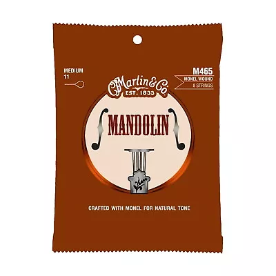 NEW Martin Mandolin Strings M465 - Monel - Medium 11 • $5.99