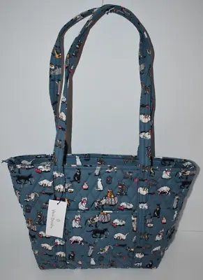 Vera Bradley Cat's Meow Pattern Small Vera Tote • $74.95