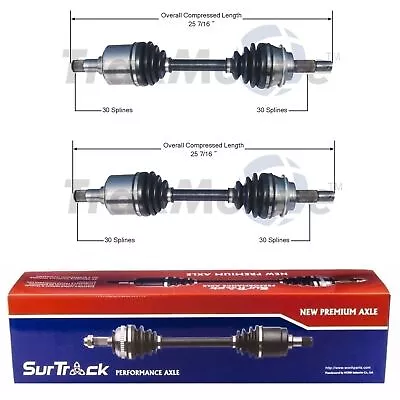 Pair Set 2 Front CV Axle Shaft Assemblies For Lexus GX470 Toyota 4Runner 4WD • $113.96