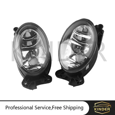 Set Of 2 Clear Lens Fog Light Lamps For M Benz GL450 LH& RH W204 W211 1698201656 • $41.99