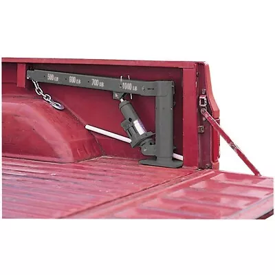 Pickup Truck Bed Crane 1/2 Ton Capacity Lifts Folds Away Locks In 4 Positions • $168.70