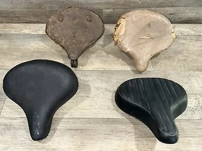 Vintage Lot Of 4 Bike Bicycle Seats • $55