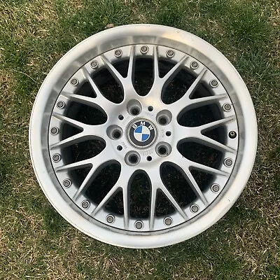 BMW E39 E28 E36 E30 E46 OEM BBS RS740 Style 42 17x8 Et 20 Wheel Rim Single • $199