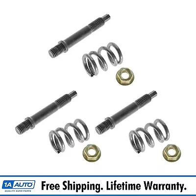Dorman Exhaust Manifold To Front Pipe Stud & Spring 3 Piece Kit For GM Truck • $29.95