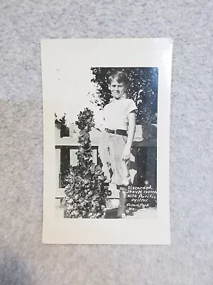 50's OCEAN PARK Wa RPPC Photo POSTCARD Discarded Shovel Covered  Pacific Oysters • $8.95