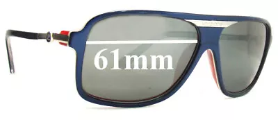 SFx Replacement Sunglass Lenses Fits Von Zipper Stache Latest Model - 61mm • $35.99