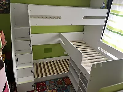 Triple Bunk Beds With Storage • £300