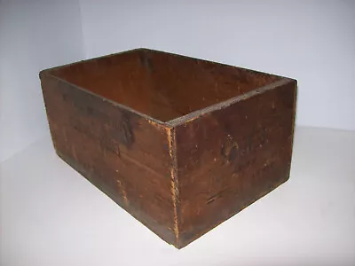 Vintage Dried Fany PEACHES 25 LBS. Wooden Crate Depression Era Soup Kitchen • $30