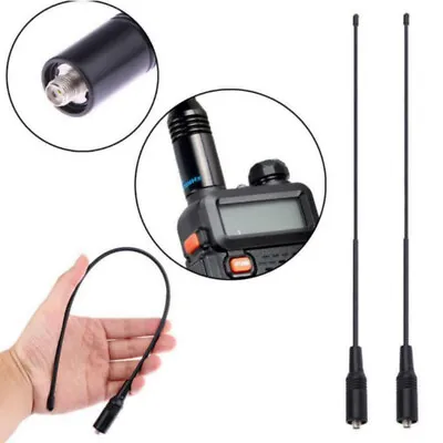 Nagoya NA-771 SMA-Female Dual Band 10W Antenna For Baofeng UV5R UV-82 SAUS Black • $8.99