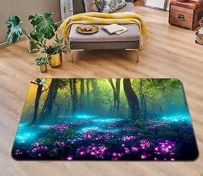 3D Romantic Forest ZHUA2789 Game Non Slip Rug Mat Photo Carpet Vera 2023 • $32.10