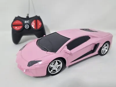 Lamborghini Pink Radio Remote Control Car 1/20 RC Car • £13.97