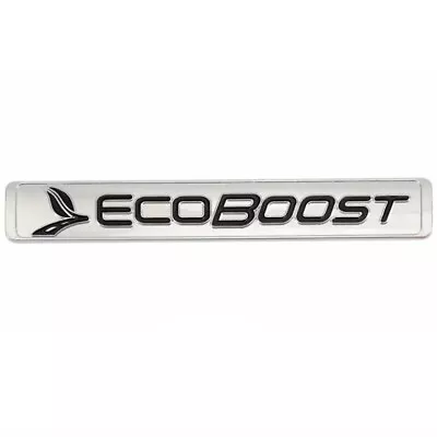 1Pc Fits  Ecoboost Emblem Fender Door Tailgate Badge Chrome Black New • $12.99