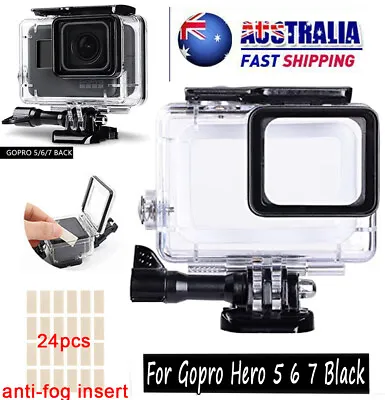 $18.99 • Buy Waterproof Diving Camera Accessories 45m Housing Case For GoPro Hero 5/6/7 Black