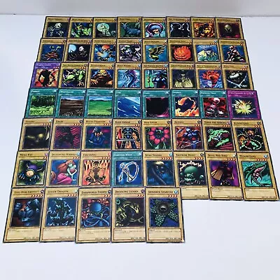 Yu-Gi-Oh • Blue Eyes 1st Edition LOB • Part Complete Set Of 53 Commons + Rares • £54.99