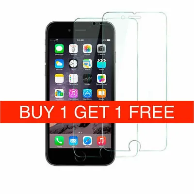 Tempered Glass Screen Protector For IPhone SE 2 2020 2nd Generation Buy 1 Get  2 • £2.89