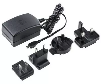 $29.95 • Buy Raspberry Pi 3 Model B+ Universal 13W PlugIn Power Supply 5.1V Power Supply 2.5A