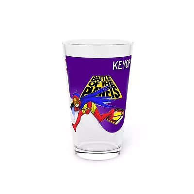 Battle Of The Planets (Keyop) Pint Glass 16oz - G-Force - Gatchaman • $21.99