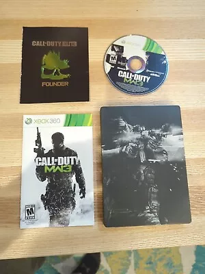 Call Of Duty: MW3 Xbox 360 2011 Hardened Edition Steelbook Modern Warfare 3 • $7.99