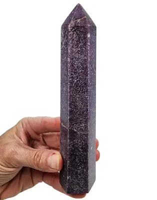 Lepidolite Crystal Polished Tower Brazil 222 Grams • $17.99