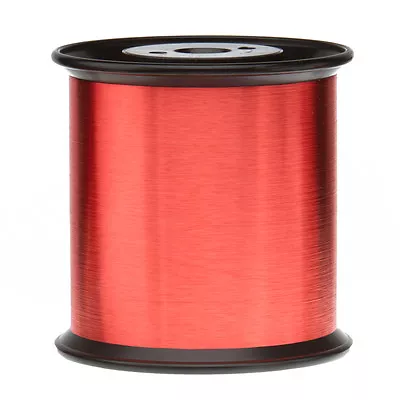 42 AWG Gauge Enameled Copper Magnet Wire 5.0 Lbs 0.0026  155C Red MW-79-C • $103.80