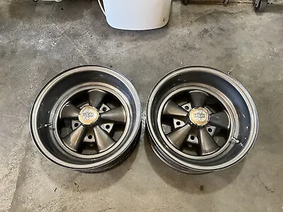 Cragar S/S 15x6 5x5.5 Pair Of Wheels Dated 1969.   Gasser/Hot Rod • $600