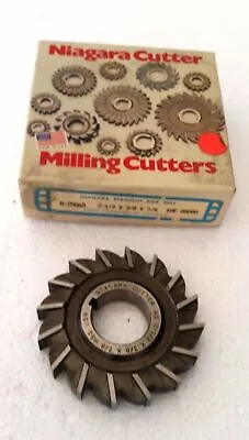 $79.90 • Buy Niagara Cutter HSS Straight Side Mill 2-1/2 X 3/8 X 7/8  Milling Made In USA