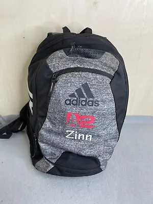 Adidas Stadium 3 Backpack Soccer Bag Soccar Ball Bag A2 Zinn Gray 6 - Pocket • $19.99