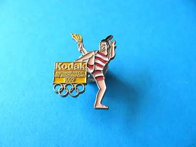 £2.75 • Buy KODAK Olympic Torch 1992 Pin Badge. VGC. Enamel. Sponsor.