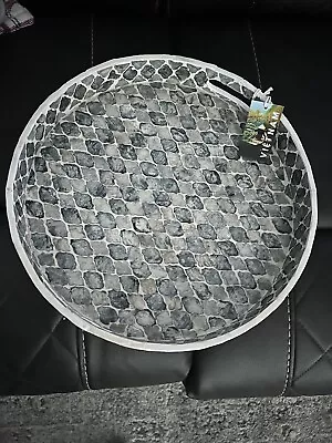 New Mother Of Pearl Inlay Mosaic Tray • $17.99