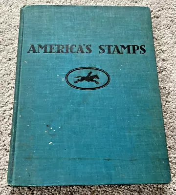 America's Stamps 1947 By Maud & Miska Petersham 1st FIRST Edition HC Vintage • $5