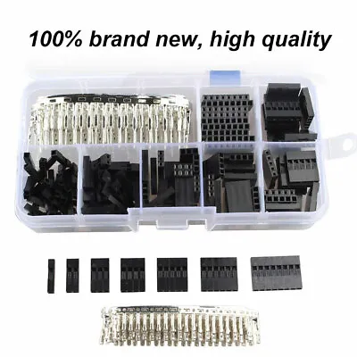 $17.99 • Buy 620pc Dupont Wire Jumper Pin Header Connector Housing Kit And M/F Crimp Pin AV