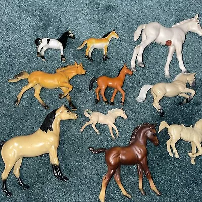 Lot Of 10 Vintage Horse Figurine’s   • $24.99