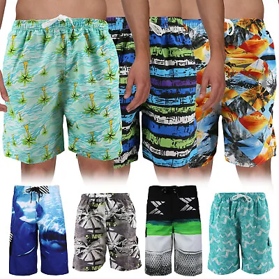 Men's Board Shorts Sport Beach Swimwear Bathing Suit Slim Fit Trunks • $9.44