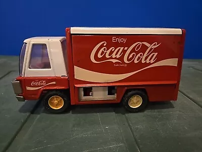 1970's Buddy L Pressed Steel Coca-Cola Delivery Truck  9 1/4  • $20