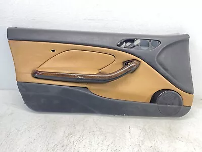 99-06 BMW E46 3 Series M3 2Door Left Driver Side Door Panel Card Trim Brown OEM✅ • $199.95