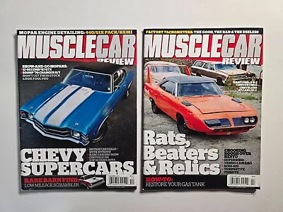 Lot Of 2  Muscle Car Review Magazine December February 2013 • $9.99