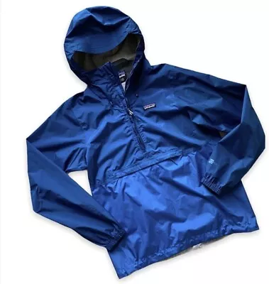 Patagonia Torrentshell 3L Rain Jacket Blue Mens Small • $75