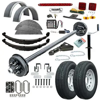 7000 Lb TK Single Axle Trailer Parts Kit - HD (Complete Original Series) • $1999