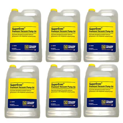 $279.99 • Buy Yellow Jacket 93096 Gallon Of Vacuum Oil (Pack Of 6)