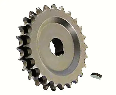 24 Tooth MOTOR ENGINE SPROCKET & KEY 1936 - 1954 Harley Knucklehead UL Panhead • $75.61