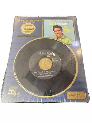 ELVIS PRESLEY ARE YOU IN LOVE TONIGHT?  ORIGINAL 45-RIAA-Certified Platinum NIB • $94.99