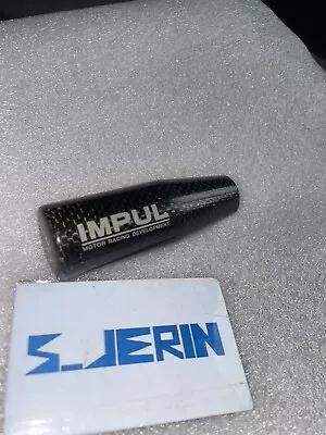 IMPUL DRY CARBON SHIFT KNOB FOR HKS NISMO WHEEL GTR SKYLINE SILVIA R32 R33 S14 • $380