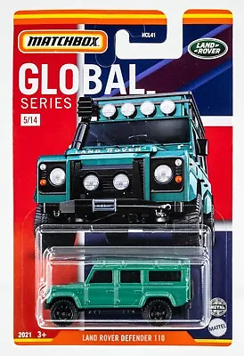 2021 Matchbox Global Series #5 Land Rover Defender 110 GREEN | FSC • $3.99
