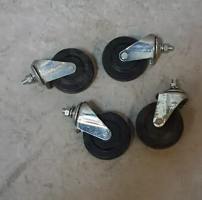 Set Of 4 Swivel Casters (perfect For A Guitar Cabinet!) 3  Diameter • $10