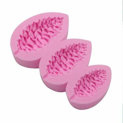 Silicone Tree Pine Cone Pines Mould Cake Fondant Sugarcraft Soap DIY Clay Resin • $12.99